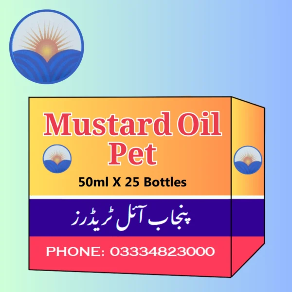 Mustard Oil 50ml, 25 Bottles